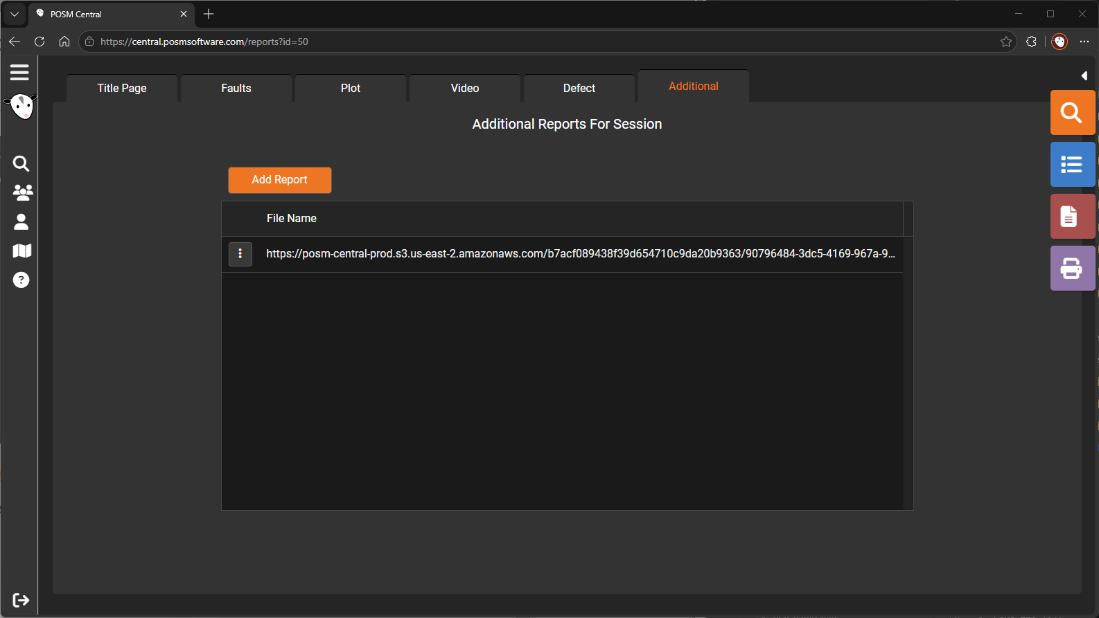 Additional Reports