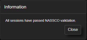 Validate Sessions